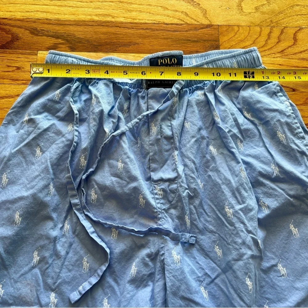 Polo Ralph Lauren Mens Pajama Pants Loungewear All Over Pony Sleep Medium